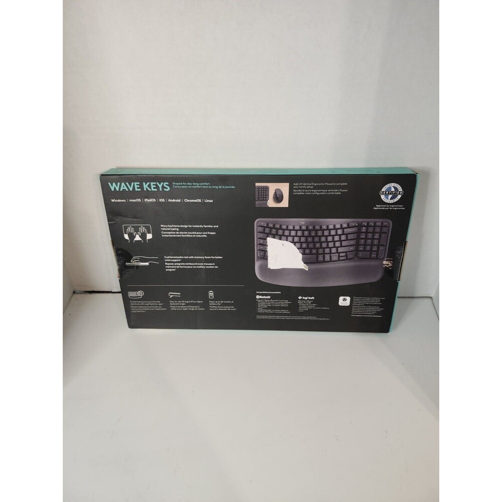 Logitech Wave Keys Keyboard - Picture 4 of 7